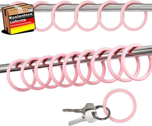 Duschvorhangringe stück - duschvorhangringe, 15