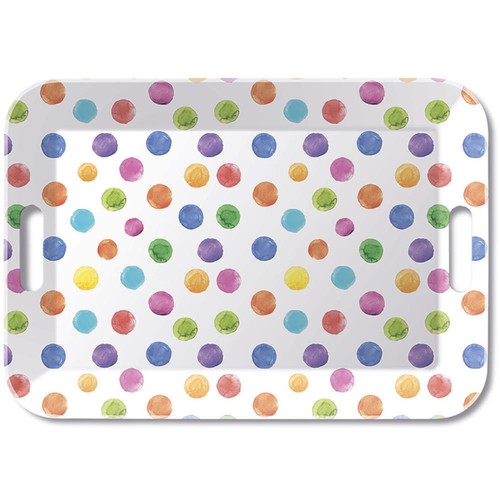 Tablett melamin 47x33cm - melamin, mit