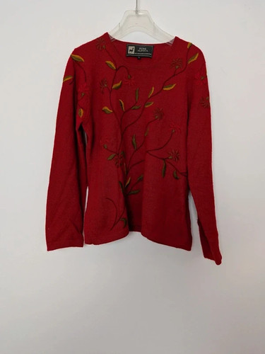 Pure alpaca vintage pullover - alpaca,