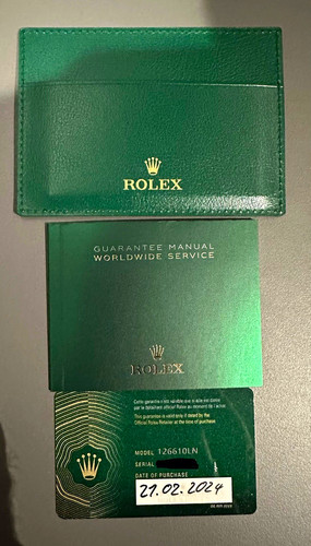 Rolex garantie handbuch - rolex, garantie-handbuch