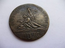 Antiker Taschenspiegel mit Reklame Werbung