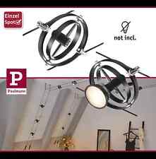 Paulmann Seilspot Einzeln Cardan Schwarz Gu5,3 12V ohne Leuchtmittel UVP 20,49€