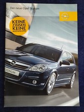 Opel Signum Prospekt 08.2005