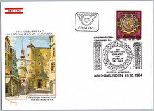 Österreich FDC Gmunden 1984