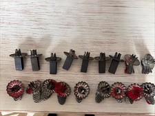 18 alte Kerzenhalter