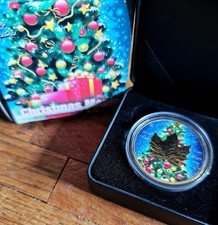 1oz Silber Maple Leaf Christmas Maple Edition 2016 Canada, Auflage 500 Stück 