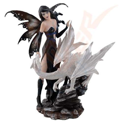 Drachen fee mit weißem - fee,