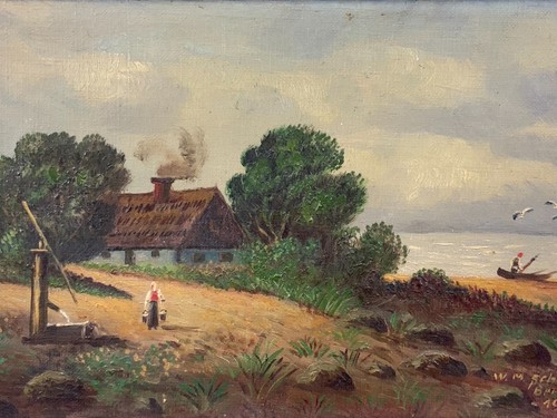 ölgemälde leinwand unten - Ölgemälde,