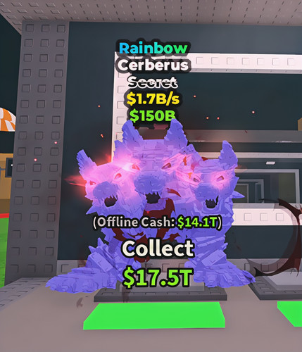 Cerberus rainbow - rainbow, 1.7b/s