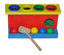 Kugel-Klopfbank Kinder