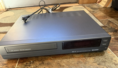 Vhs sharp video cassette - sharp,