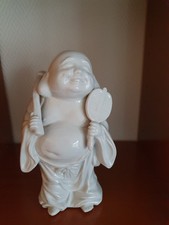 Buddha,  Porzellan Figur aus