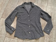 Wunderschöne Bluse von Strenesse, Gr. 36, Schwarz-Weiß, Langarm