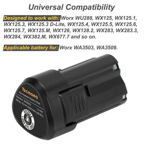 4000mah 12v ion - akku, für