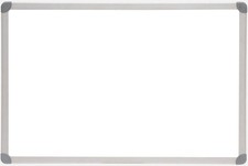 Whiteboard Magnettafel mit ALURAHMEN Pinnwand Weißwandtafel Planer Wochenplaner 