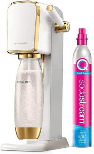 Sodastream art weiß - sodastream, weiß/gold