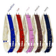 Longiergurt Gorgeous Colour  unterlegt mit weichem Teddyfleece Pony Cob Full 