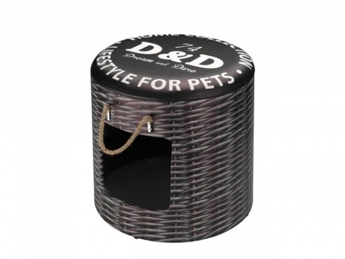 Pet box rattan l - d&d,