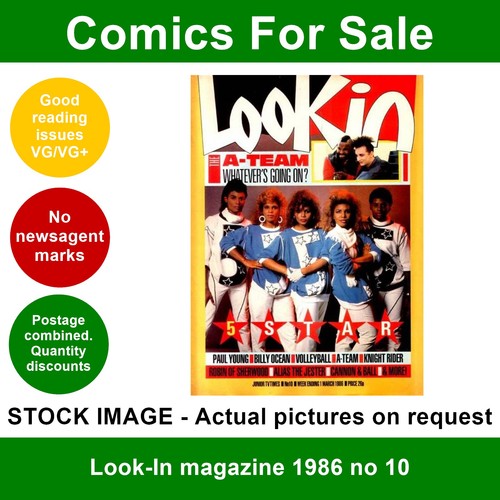 Look magazine 1986 10 - magazine,
