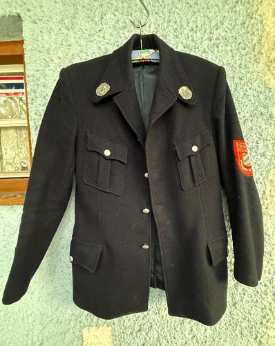 Alte feuerwehr uniformjacke - alte,