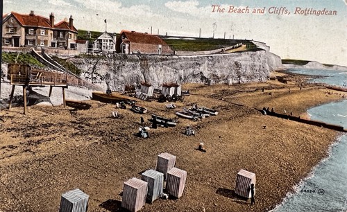1914 rottingdean beach - rottingdean, &