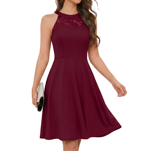 Elegantes midikleid cocktail - elegantes,