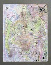 Engel, Tauben, Tinte aus China