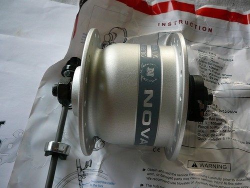 Novatec vorderrad nabendynamo - novatec,