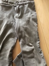 Reithose Oxylane 133/140 für 10 jährige beige angemessen erhalten