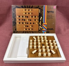 Spring Deluxe Brettspiel Steckspiel Brett, Schmitt Spiele Retro Nr. 6263056