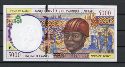 Zentralafrika banknote 5000 - zentralafrika,