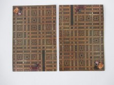 2x Warhammer 40k Papier Spielmatte Spielbrett Starter Box 40.000 Spielfeld