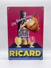 Blechschild Ricard 20x30cm