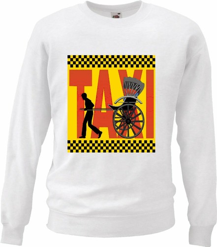 Sweatshirt taxi fahrrad - sweatshirt,