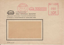 Firmenbrief mit Freistempel / AFS Leipzig, GHG Möbel – Kultur – Sport, 1964