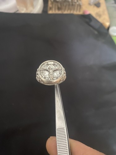 Silber siegelring jesus motiv - siegelring,