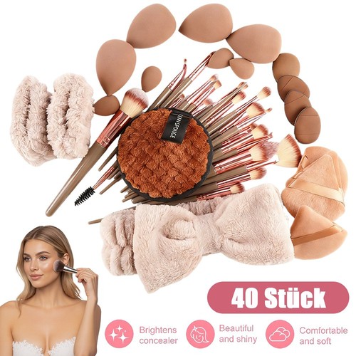 40pcs pinselset make - pinselset,