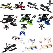 Lenkschlitten Kinderschlitten Rodel Zugseil Verschiedene Typen