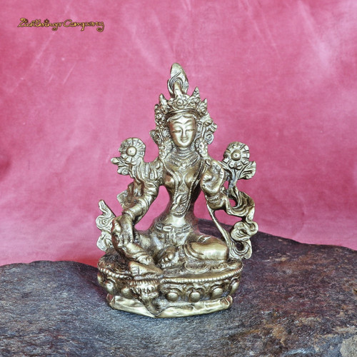 Tara statue grüne aus - tara,