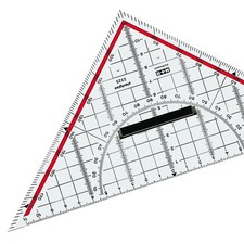 Zeichendreieck mit griff - zeichendreieck,
