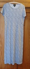 Laura Ashley Jersey Kleid Blau
