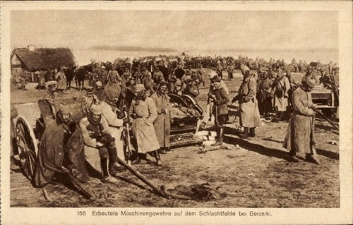 Berzniki polen erbeutete - ak, polen,