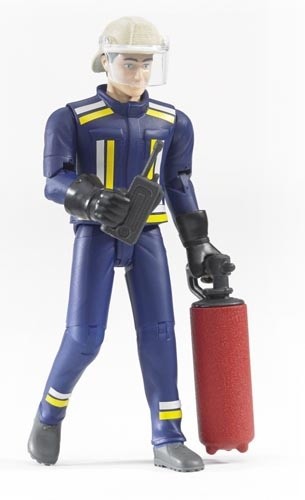 Feuerwehrmann mit zubehör - feuerwehrmann,