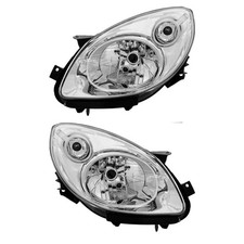 Scheinwerfer Set links rechts mit Fernlicht H4 für Renault Twingo II
