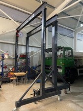 Portalkran Mobil Container Hebekran Boot Beladen Brückenkran Wunschmaß NEU