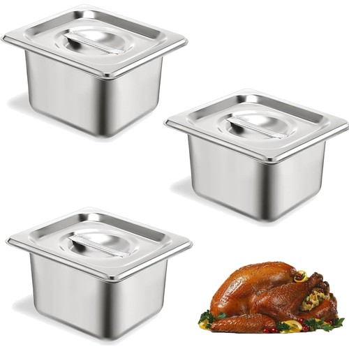 Gastro behälter edelstahl - gastro, 1/6