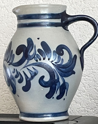 Krug weinkrug bembel blau - krug,, bembel,