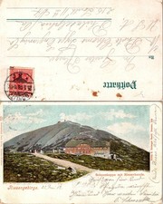 Schneekoppe mit Riesenbaude