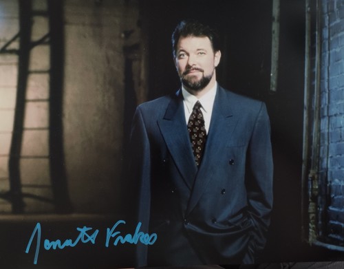Jonathan frakes autogramm - jonathan,
