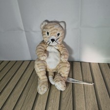 Ikea Katze Gosig Katt Stofftier Plüschtier Ginger Tabby mit Pflegeetiketten